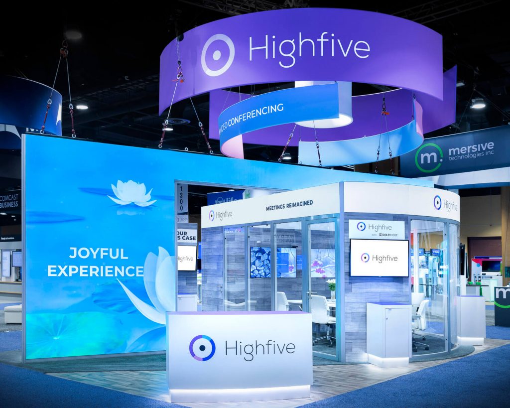 highfive 20 x 30 trade show booth