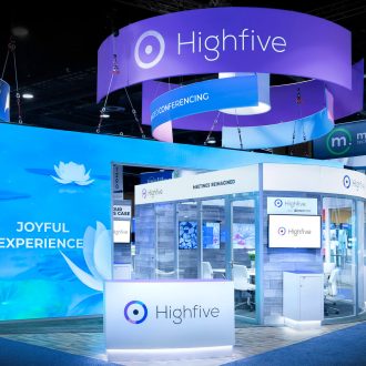 highfive 20 x 30 trade show booth