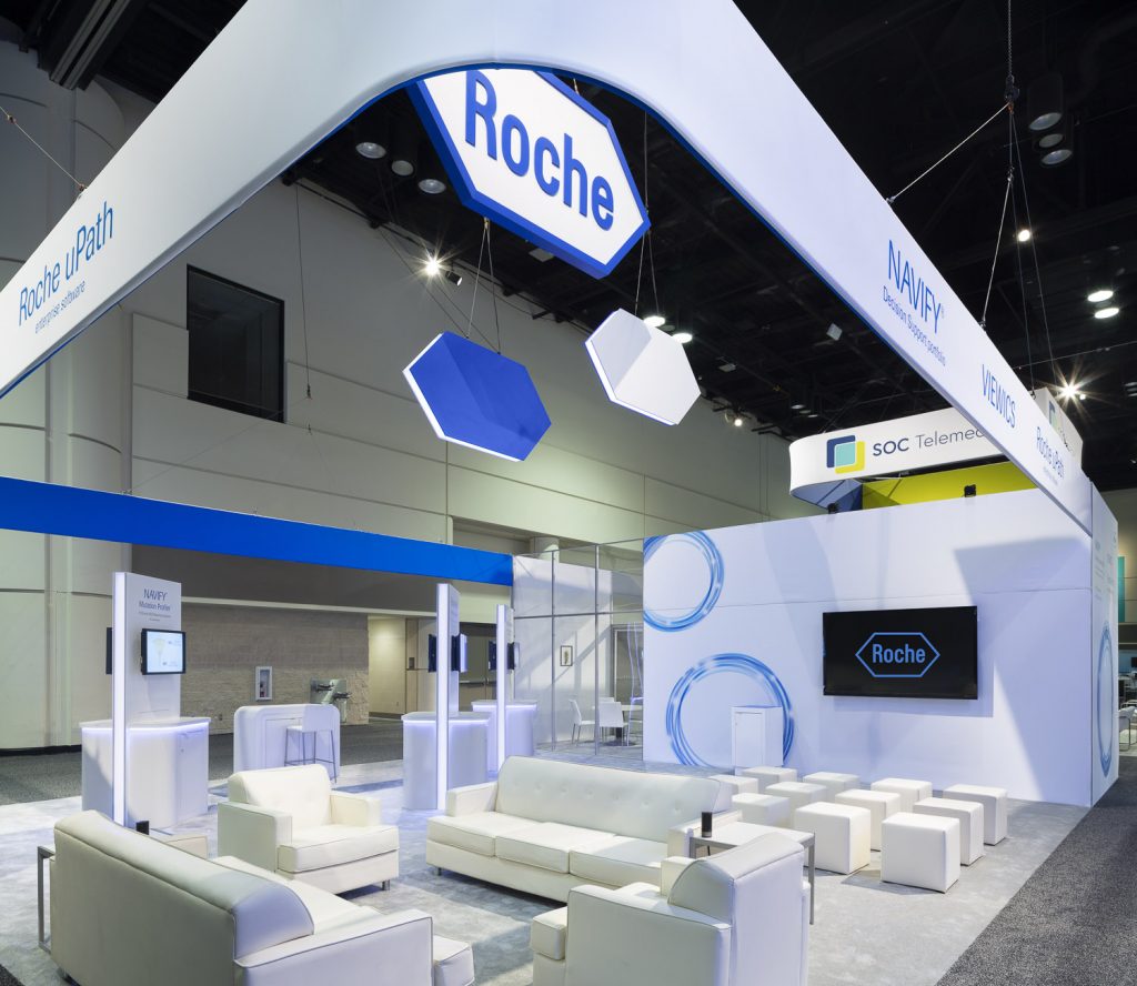 roche exhibit at himss conference