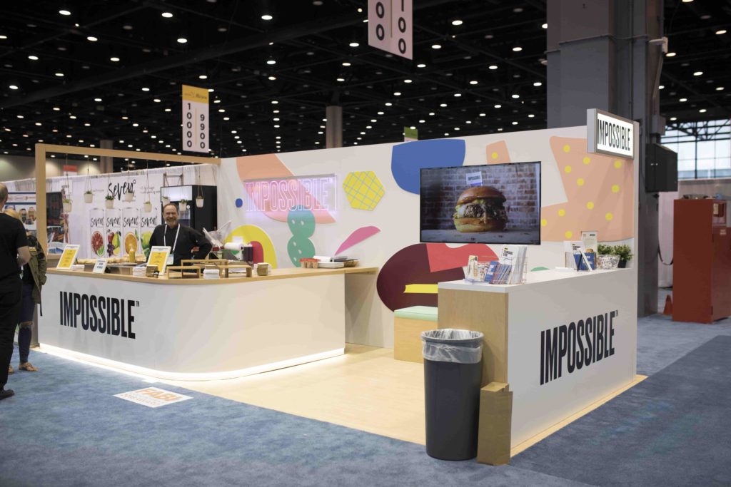 transition from virtual to live trade show