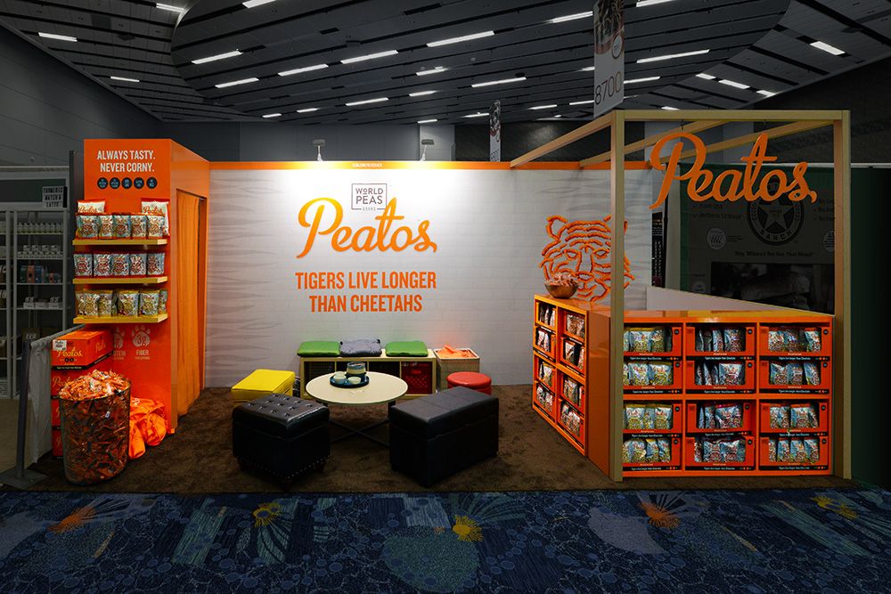 peatos exhibit at natural products expo west