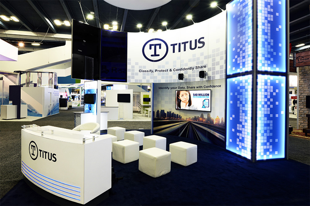Make your trade show booth identifiable at a glance